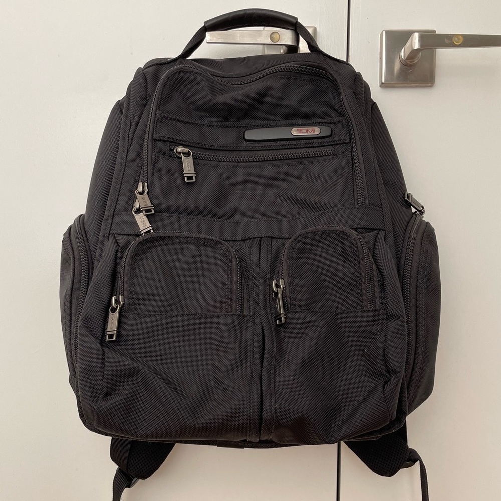 Tumi Compact Laptop Briefpack, Black